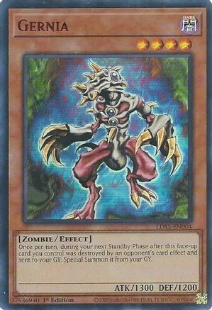 Gernia (Red) (LDS3-EN004) - Ultra Rare - Legendary Duelists: Season 3