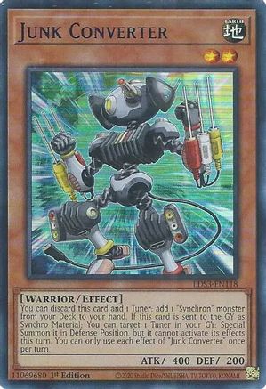 Junk Converter (Blue) (LDS3-EN118) - Ultra Rare - Legendary Duelists: Season 3