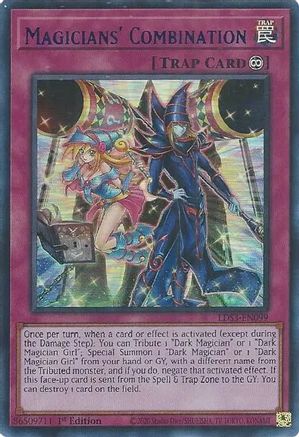 Magicians' Combination (Blue) (LDS3-EN099) - Ultra Rare - Legendary Duelists: Season 3