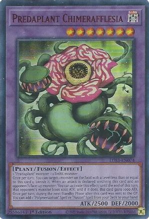 Predaplant Chimerafflesia (Red) (LDS3-EN074) - Ultra Rare - 1st Edition - Legendary Duelists: Season 3