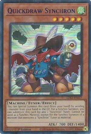 Quickdraw Synchron (Blue) (LDS3-EN117) - Ultra Rare - 1st Edition - Legendary Duelists: Season 3