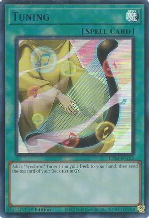 Tuning (Blue) (LDS3-EN122) - Ultra Rare - 1st Edition - Legendary Duelists: Season 3