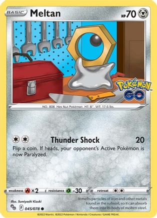 Meltan 45/78  - Common - Pokemon GO