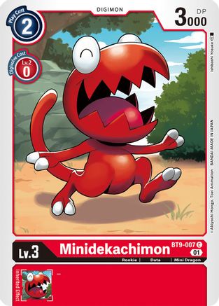 Minidekachimon (BT9-007)  Common - X Record