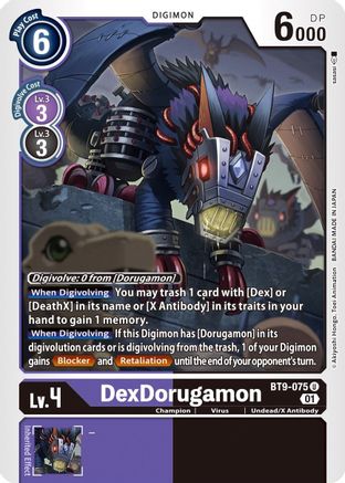 DexDorugamon (BT9-075)  Uncommon - X Record