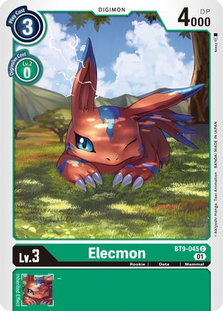 Elecmon (BT9-045)  Common - X Record