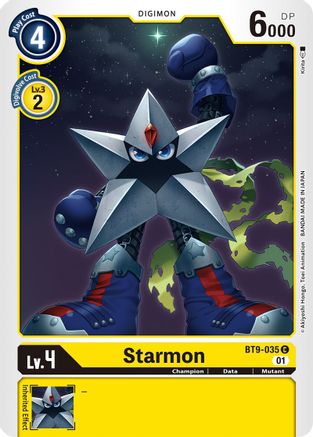 Starmon (BT9-035)  Common - X Record