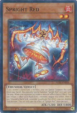 Spright Red (POTE-EN006) - Common - Unlimited - Power of the Elements