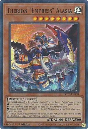 Therion "Empress" Alasia (POTE-EN008) - Super Rare - Unlimited - Power of the Elements
