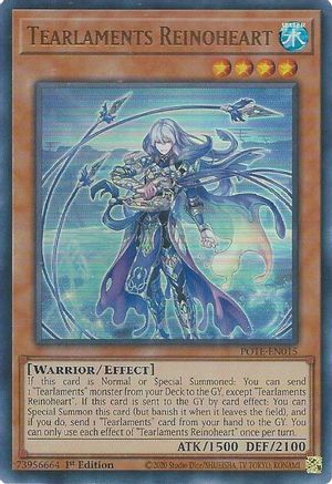 Tearlaments Reinoheart (POTE-EN015) - Ultra Rare - Unlimited - Power of the Elements