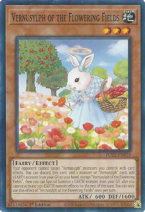 Vernusylph of the Flowering Fields (POTE-EN018) - Common - Power of the Elements
