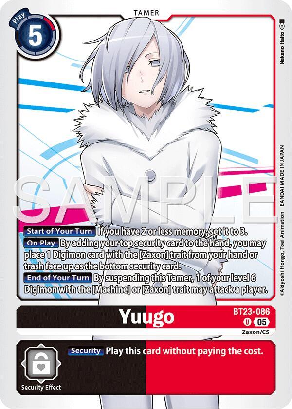 Yuugo BT23-086 U (Hackers' Slumber) 
