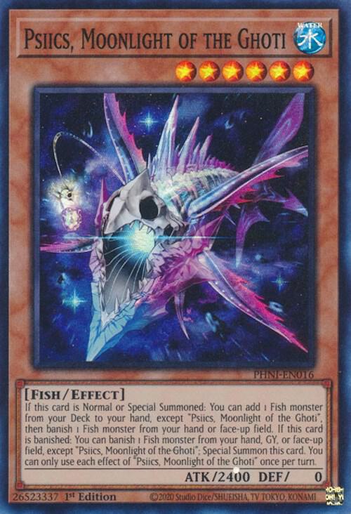Psiics, Moonlight of the Ghoti PHNI-EN016 (Phantom Nightmare)  - 1st Edition