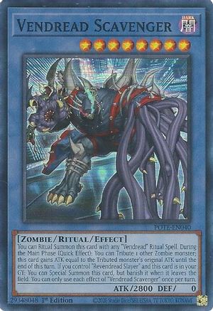 Vendread Scavenger (POTE-EN040) - Super Rare - Power of the Elements