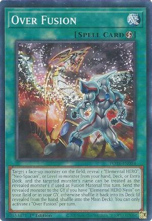 Over Fusion (POTE-EN054) - Common - Unlimited - Power of the Elements