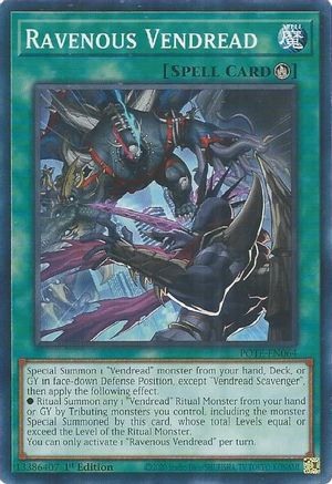 Ravenous Vendread (POTE-EN064) - Common - Power of the Elements