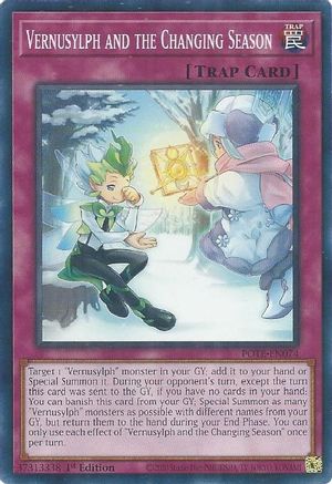 Vernusylph and the Changing Season (POTE-EN074) - Common - Power of the Elements