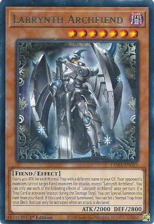 Labrynth Archfiend (TAMA-EN015) - Rare - 1st Edition - Tactical Masters