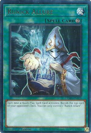 Runick Allure (TAMA-EN028) - Rare - Tactical Masters