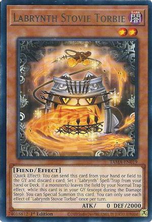 Labrynth Stovie Torbie (TAMA-EN019) - Rare - Tactical Masters