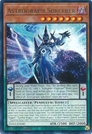 Astrograph Sorcerer (TAMA-EN040) - Rare - 1st Edition - Tactical Masters