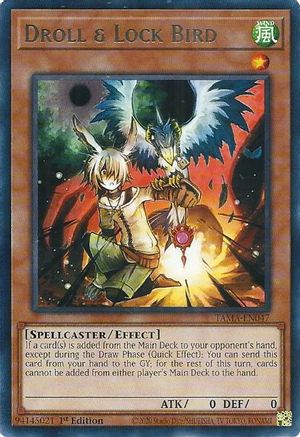 Droll & Lock Bird (TAMA-EN047) - Rare - Tactical Masters