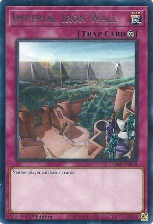 Imperial Iron Wall (TAMA-EN058) - Rare - Tactical Masters