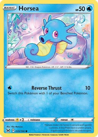 Horsea 35/196  - Common - SWSH11: Lost Origin