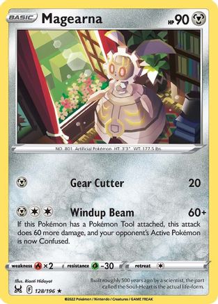 Magearna 128/196  - Rare - SWSH11: Lost Origin