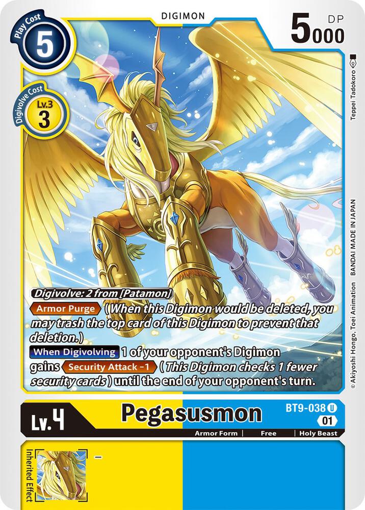 Pegasusmon BT9-038 U (X Record) 