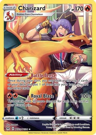 Charizard TG03/30 Holofoil - Ultra Rare - SWSH11: Lost Origin Trainer Gallery