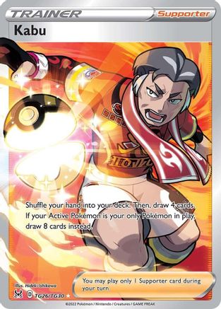 Kabu TG26/30 Holofoil - Ultra Rare - SWSH11: Lost Origin Trainer Gallery