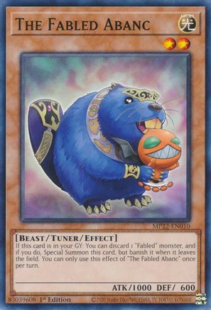 The Fabled Abanc (MP22-EN010) - Common - 2022 Tin of the Pharaoh's Gods