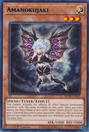 Amanokujaki (MP22-EN019) - Rare - 1st Edition - 2022 Tin of the Pharaoh's Gods