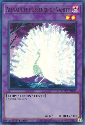 Allvain the Essence of Vanity (MP22-EN145) - Ultra Rare - 1st Edition - 2022 Tin of the Pharaoh's Gods