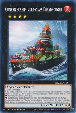 Gunkan Suship Ikura-class Dreadnought (MP22-EN148) - Common - 2022 Tin of the Pharaoh's Gods