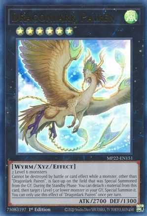Dragonlark Pairen (MP22-EN151) - Ultra Rare - 2022 Tin of the Pharaoh's Gods