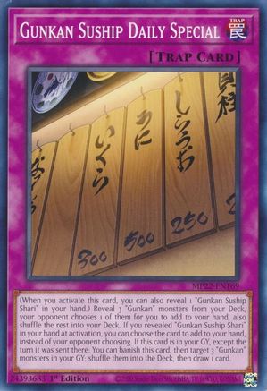 Gunkan Suship Daily Special (MP22-EN169) - Common - 2022 Tin of the Pharaoh's Gods