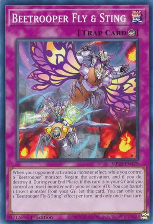 Beetrooper Fly & Sting (MP22-EN179) - Common - 1st Edition - 2022 Tin of the Pharaoh's Gods