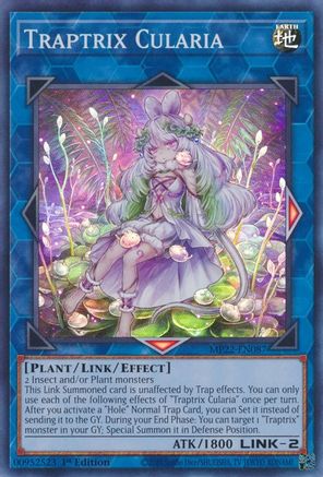 Traptrix Cularia (MP22-EN087) - Super Rare - 1st Edition - 2022 Tin of the Pharaoh's Gods