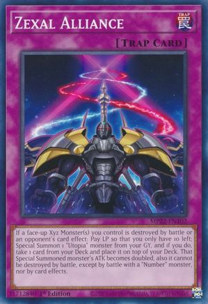 Zexal Alliance (MP22-EN102) - Common - 2022 Tin of the Pharaoh's Gods