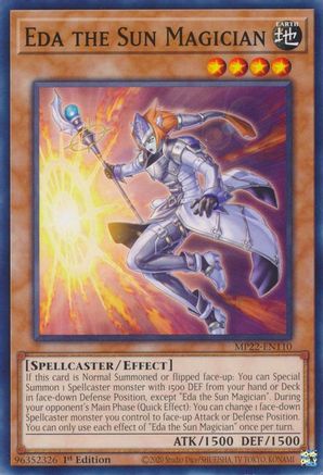 Eda the Sun Magician (MP22-EN110) - Common - 2022 Tin of the Pharaoh's Gods