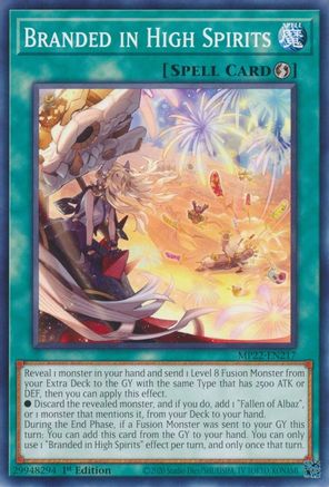 Branded in High Spirits (MP22-EN217) - Common - 2022 Tin of the Pharaoh's Gods