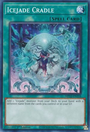 Icejade Cradle (MP22-EN218) - Common - 2022 Tin of the Pharaoh's Gods