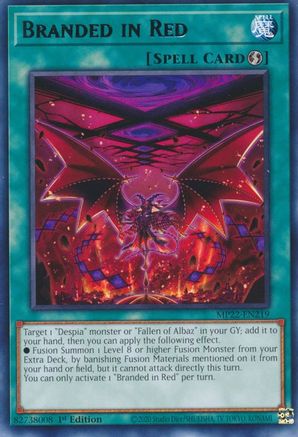Branded in Red (MP22-EN219) - Rare - 2022 Tin of the Pharaoh's Gods