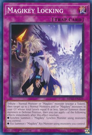 Magikey Locking (MP22-EN229) - Common - 1st Edition - 2022 Tin of the Pharaoh's Gods