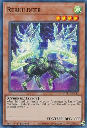 Rebuildeer (MP22-EN245) - Ultra Rare - 2022 Tin of the Pharaoh's Gods