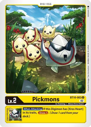 Pickmons (BT10-003)  Uncommon - Xros Encounter