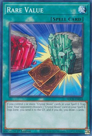 Rare Value (SDCB-EN026) - Common - Structure Deck: Legend of the Crystal Beasts