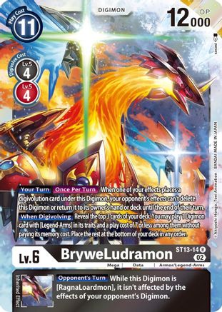 BryweLudramon (ST13-14) Foil Rare - Starter Deck 13: Ragnaloardmon